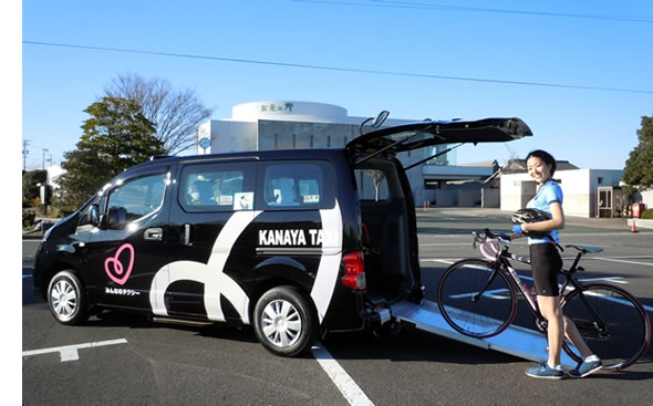 自転車ものるUDタクシー